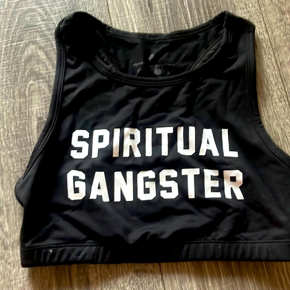 Spiritual Gangster sports bra